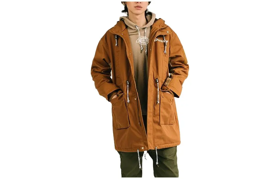Dickies Jackets Men's Duck Brown Hooded Moderate Other