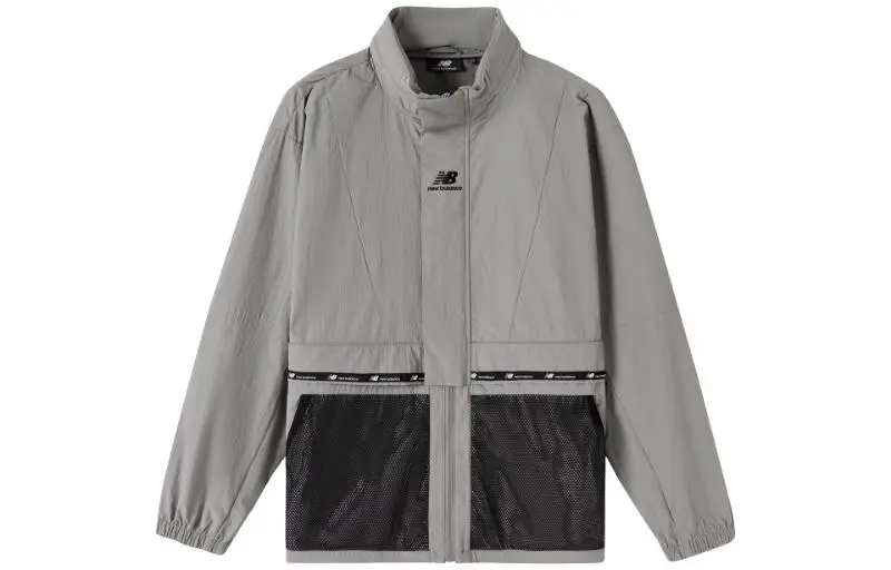 New Balance Jackets Unisex Gray Moderate
