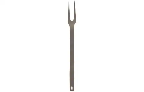 Zara home European light luxury stone-washed steel household fruit steak fork, light gray 3.2x33.2x0.25cm