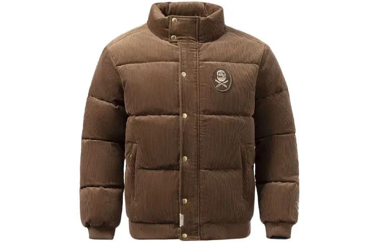 Li Ning Badfive Down Jacket Men's Vibrant Umber