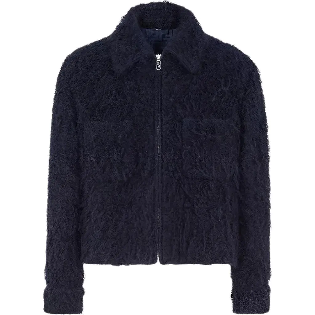 FENDI SS23 Jackets & Coats Men's Marine Blue