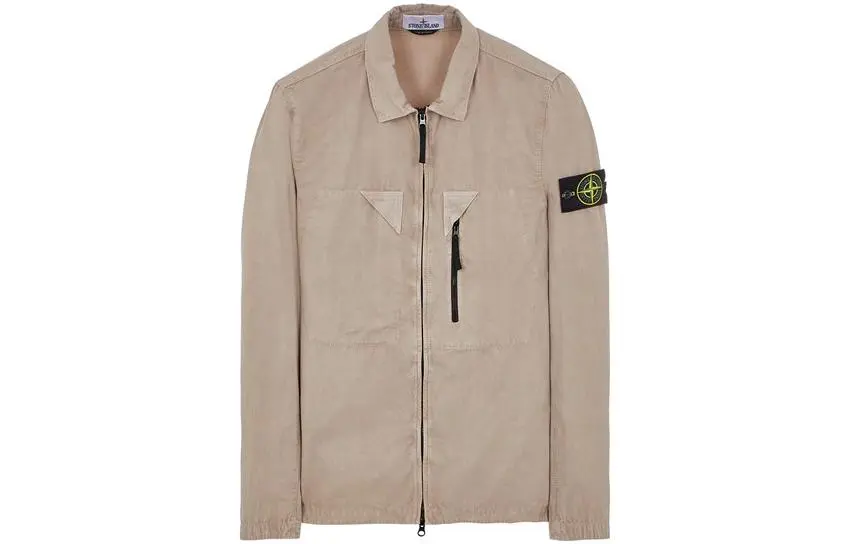 STONE ISLAND SS23 Clothing Jackets & Coats Men's Dove Gray