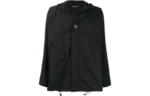 Balenciaga Removable Hood Zipped Windbreaker
