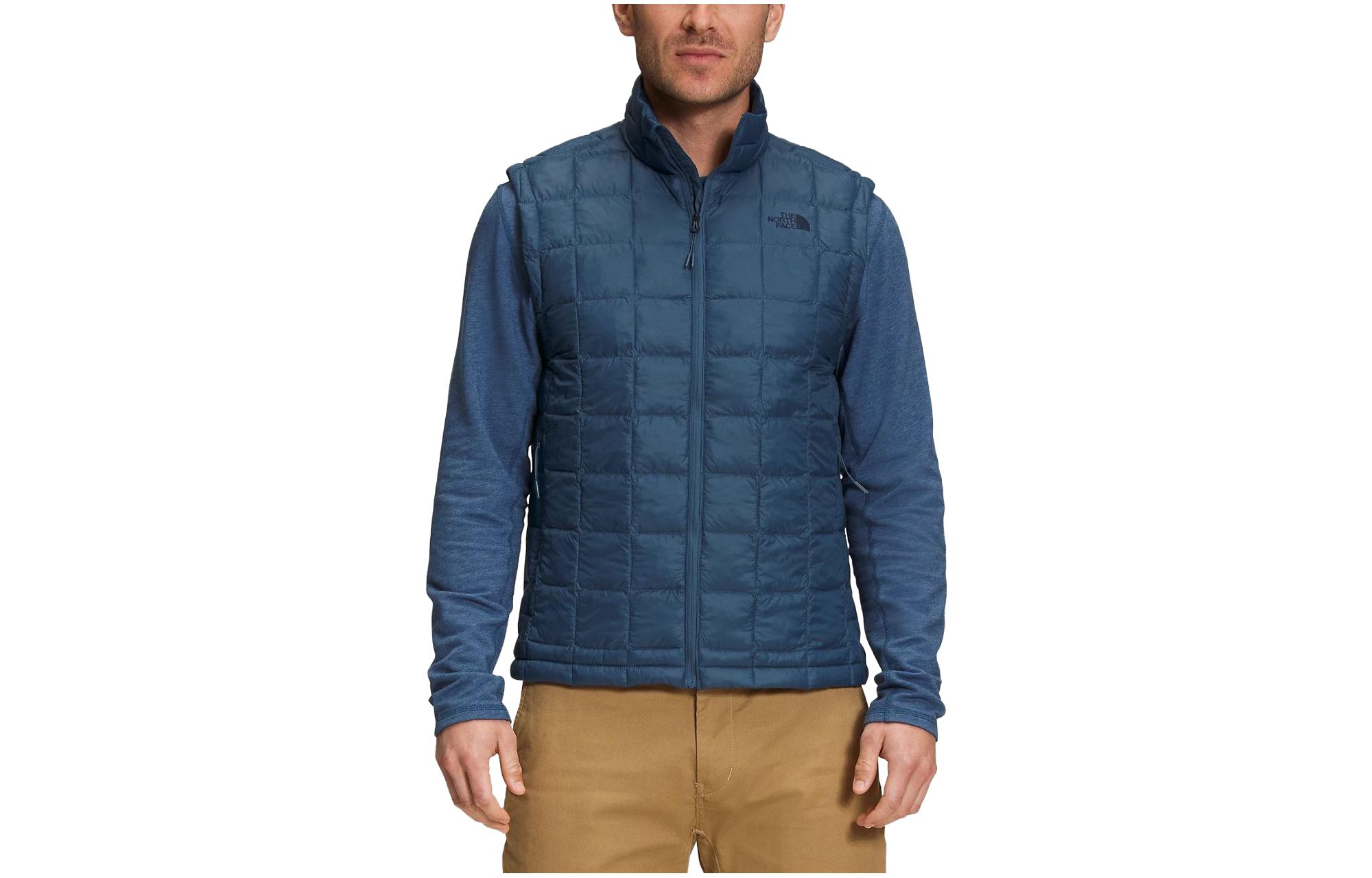 Мужской жилет The North Face Nuptse Vest (синий)