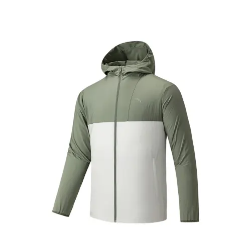 Anta UV Protection Sun Protection Clothing Men's Green