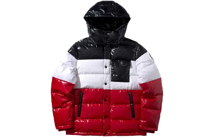 Li Ning Down Jackets Men's Multicolor Hooded Moderate Other