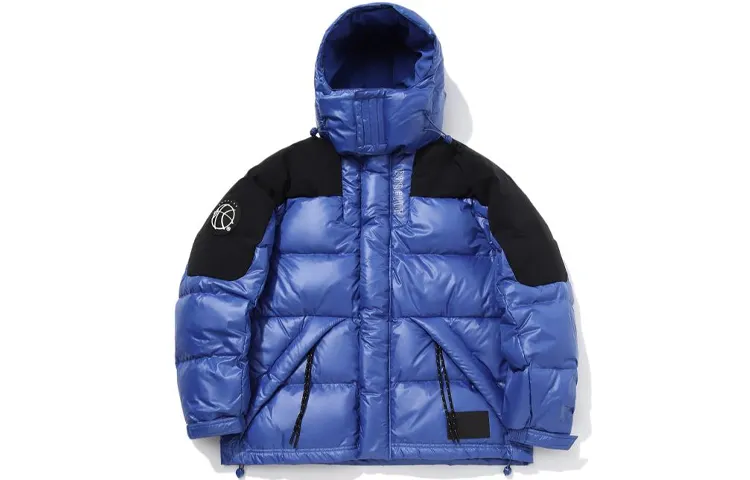 Li Ning Badfive Down Jacket Men's Bright Royal Blue