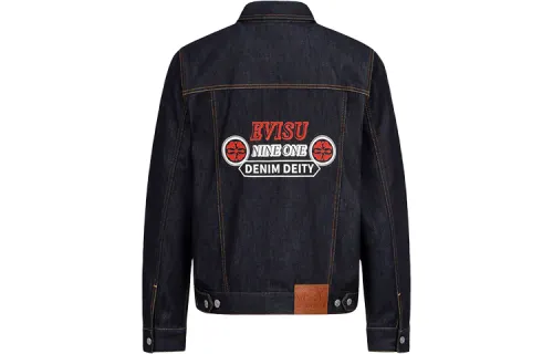 EVISU Denim Jacket Men's Denim Blue