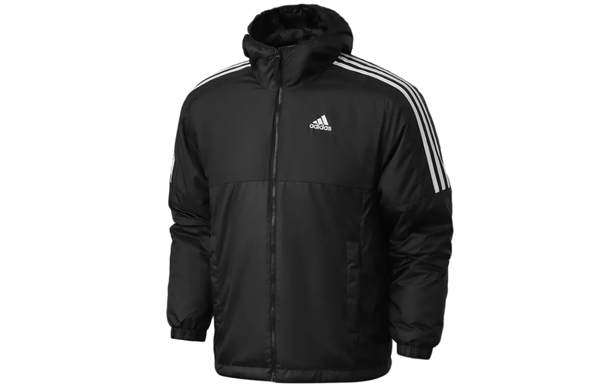 Adidas ESSENTIALS Puffer Jacket Winter Men's Black