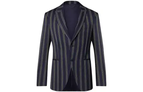 LOUIS VUITTON SS22 Business Suit Coat Men's Dark Blue