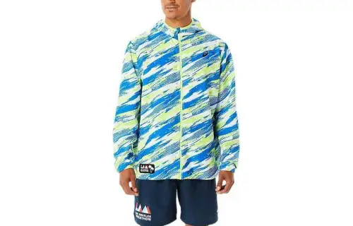 Asics Ready Set Jacket Lam Jackets & Coats Men's Blue