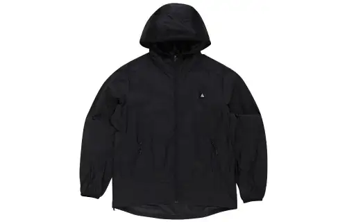 New Balance Jackets Men's Black Hooded Moderate Other