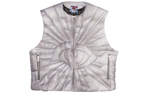 GUCCI x House Of Errors FW22 Vest Men's Silver Gray