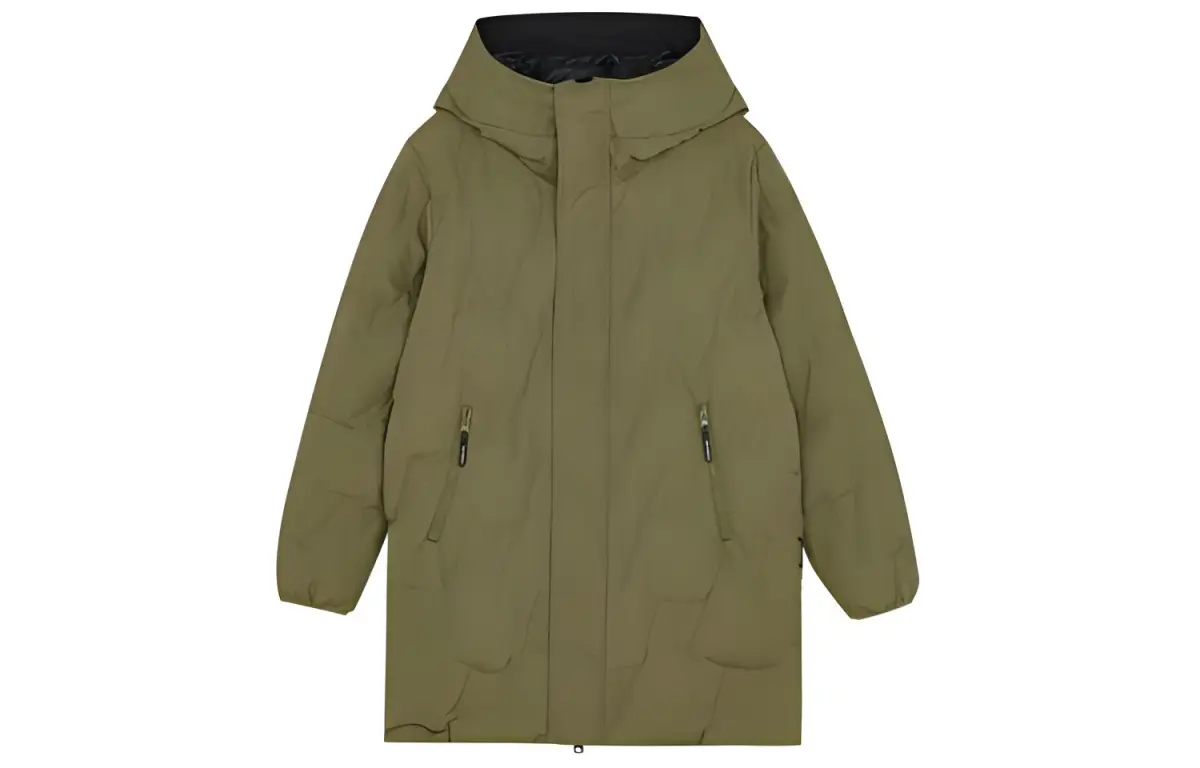 New Balance Down Jackets Unisex Dark Camel Hooded Moderate Other