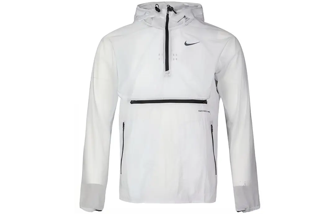 Nike Windproof Windbreaker Jacket Men's White