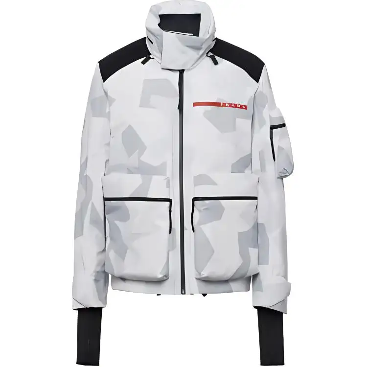 PRADA Jackets & Coats Men's Marble Gray