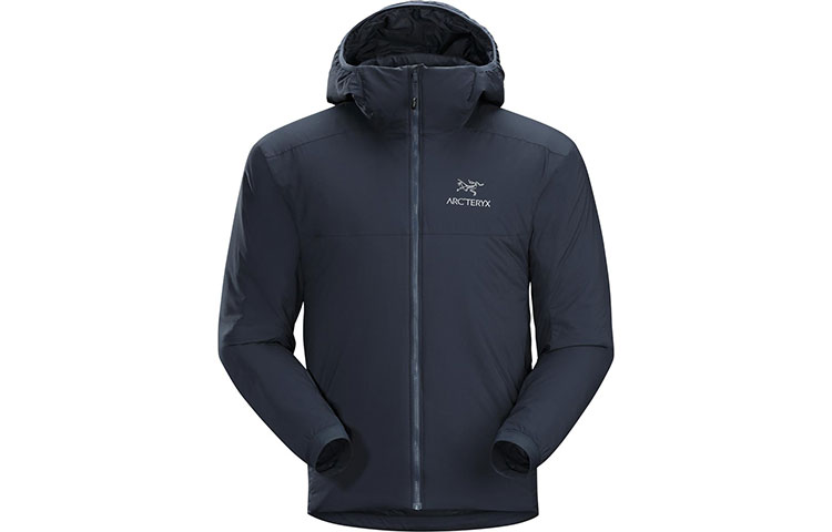 Мужская куртка Arcteryx Atom AR Hoody (черная) — фото 4