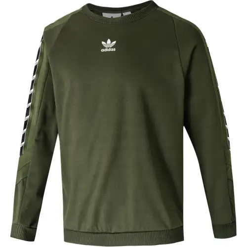 Adidas Originals OE TAPE CREW Sweatshirt Men's Green