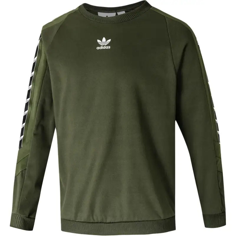 Adidas Originals OE TAPE CREW Sweatshirt Men's Green