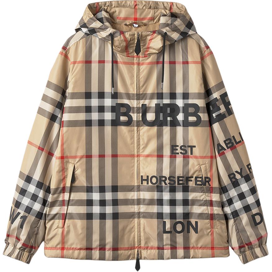 Мужская куртка Burberry (разноцветная)