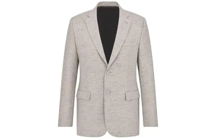 DIOR SS23 Business Suit Coat Men's Gray