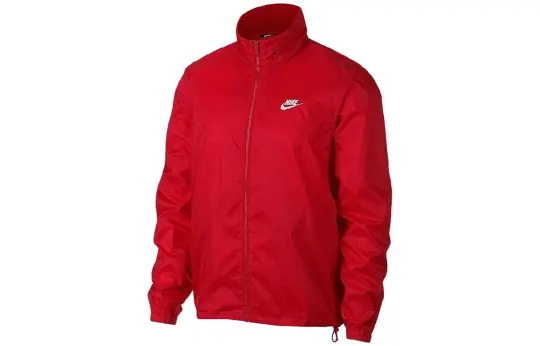 Nike Logo Windbreaker Jacket 'Red'