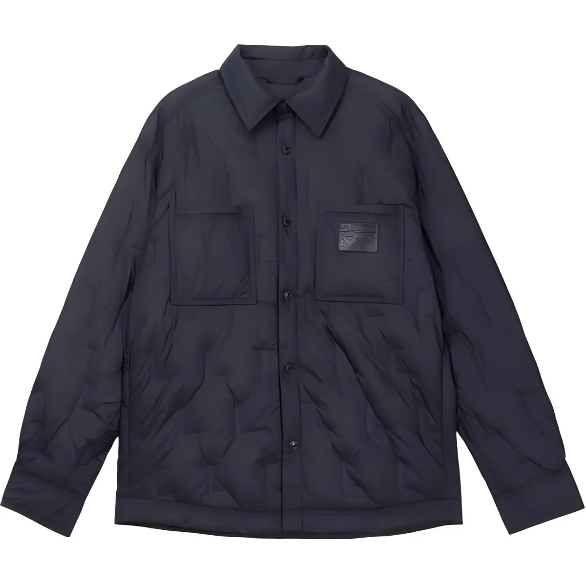 Levi's Down Jackets Men's Black Lapel Lightweight