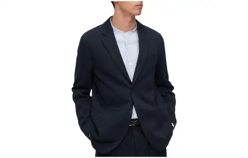 UNIQLO Business Suit Men's Navy Blue