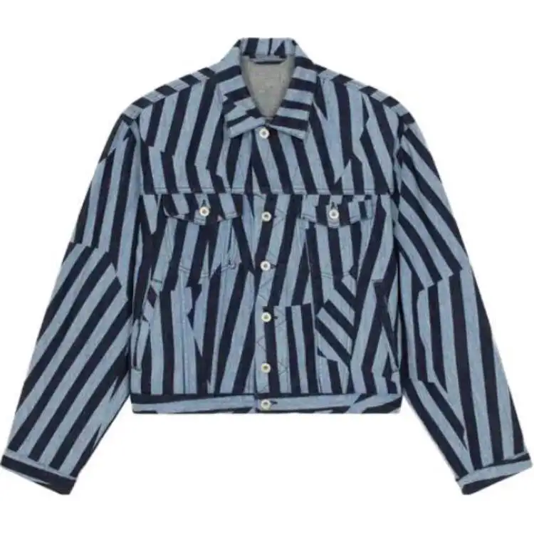 Kenzo Dazzle Stripe denim jacket