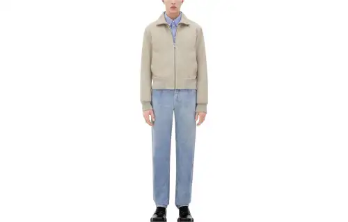Bottega Veneta Jackets Men's Light Umber Lapel Moderate Other