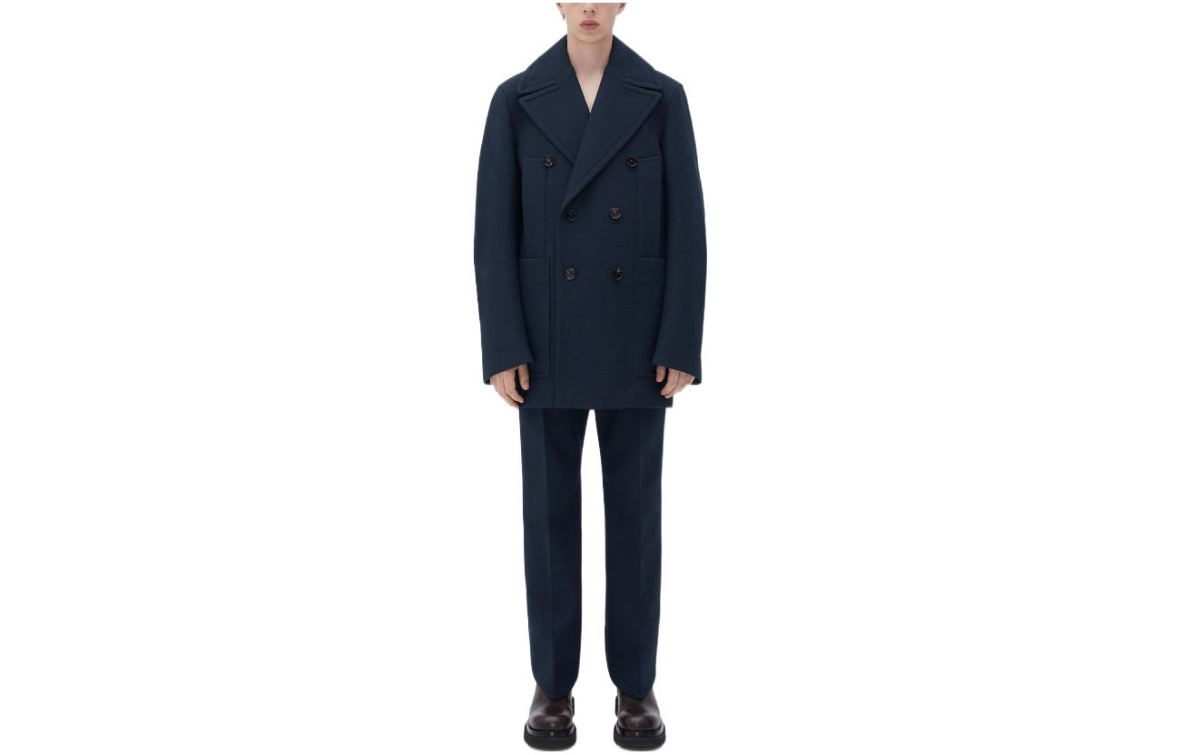 Bottega Veneta Curved Shape Double Coat