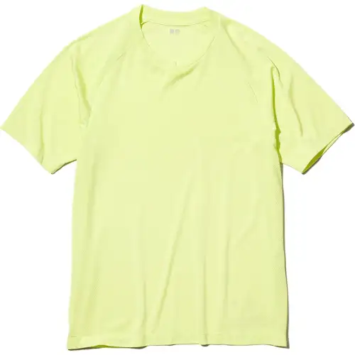 UNIQLO T Shirt Men's Apricot Yellow