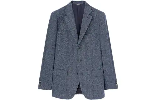 Loro Piana Business Suit Coat Men's Blue