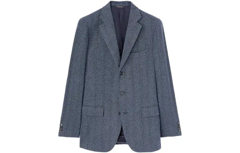 Loro Piana Business Suit Coat Men's Blue