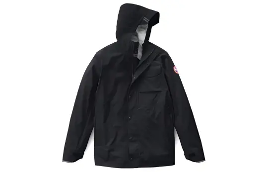 Canada Goose Nanaimo Waterproof, Windproof, And Breathable Windbreaker Jacket Men's Black