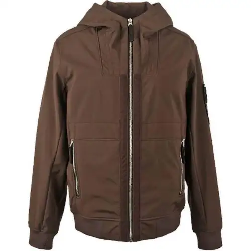 STONE ISLAND Jackets & Coats Men's Brown