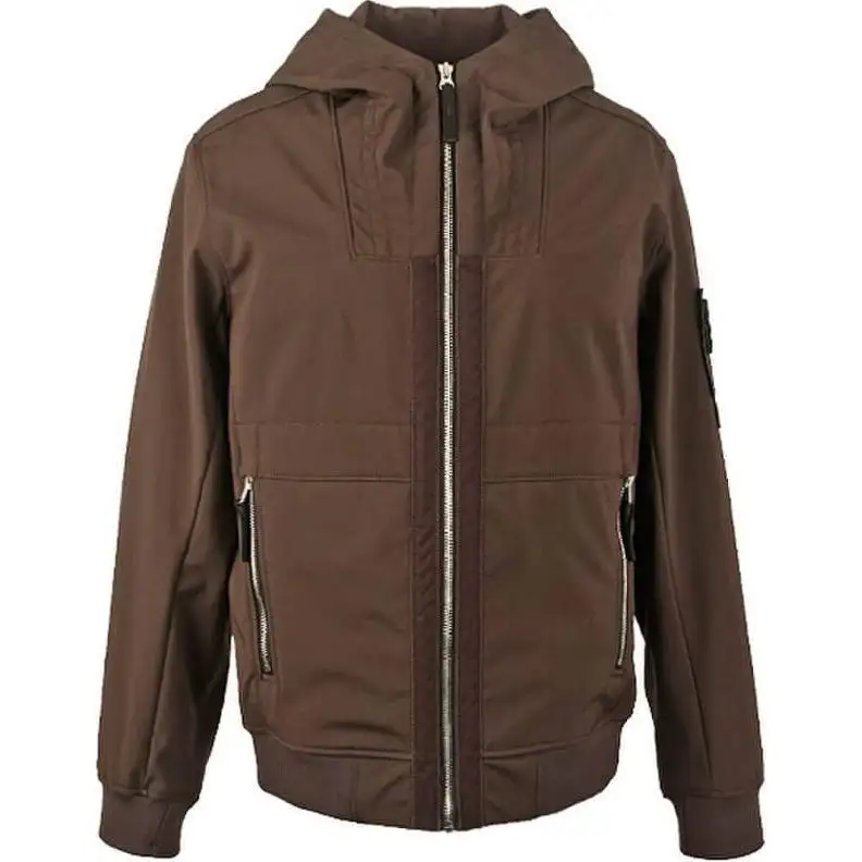 STONE ISLAND Jackets & Coats Men's Brown