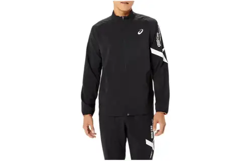 Asics Jackets & Coats Unisex Black