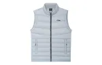 Li Ning Training Series Down Vests Men's Stone Gray Stand Collar Moderate Other
