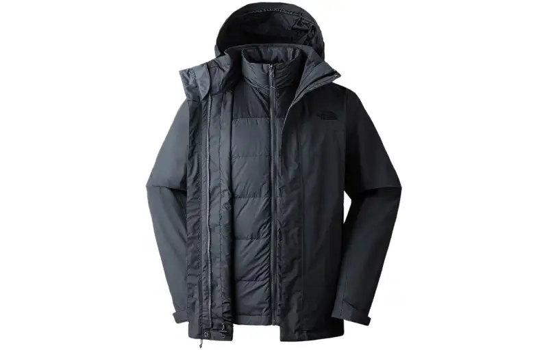 THE NORTH FACE Urban Exploration Waterproof And Windproof To Keep Warm Windbreaker Jacket Men's Gray