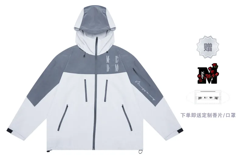 MR.ENJOYDA MONEY Waterproof And Windproof Windbreaker Jacket Unisex