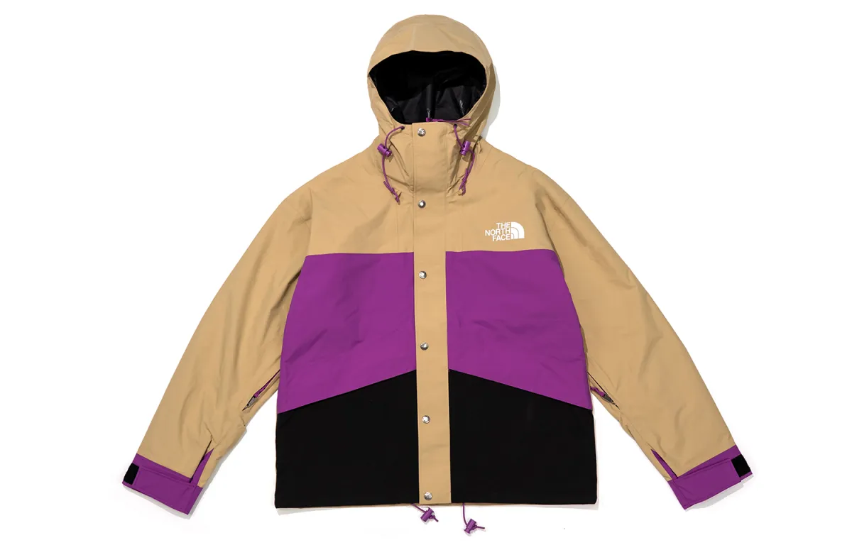 THE NORTH FACE Waterproof, Windproof, Breathable, And Abrasion Resistant Windbreaker Jacket Men's Khaki