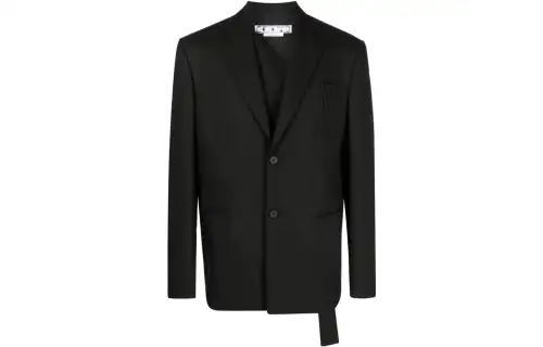 OFF WHITE Single breasted Blazer