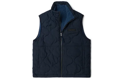 Timberland Vests Men's Dark Sapphire Stand Collar Moderate Other