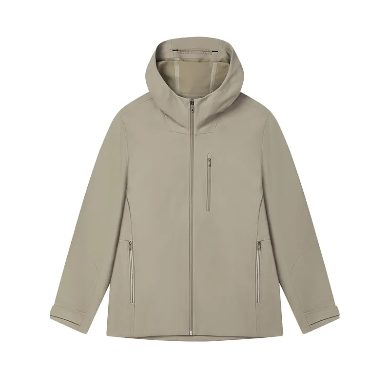 FILA Jackets Men's Pulse Brown Hooded Moderate Other