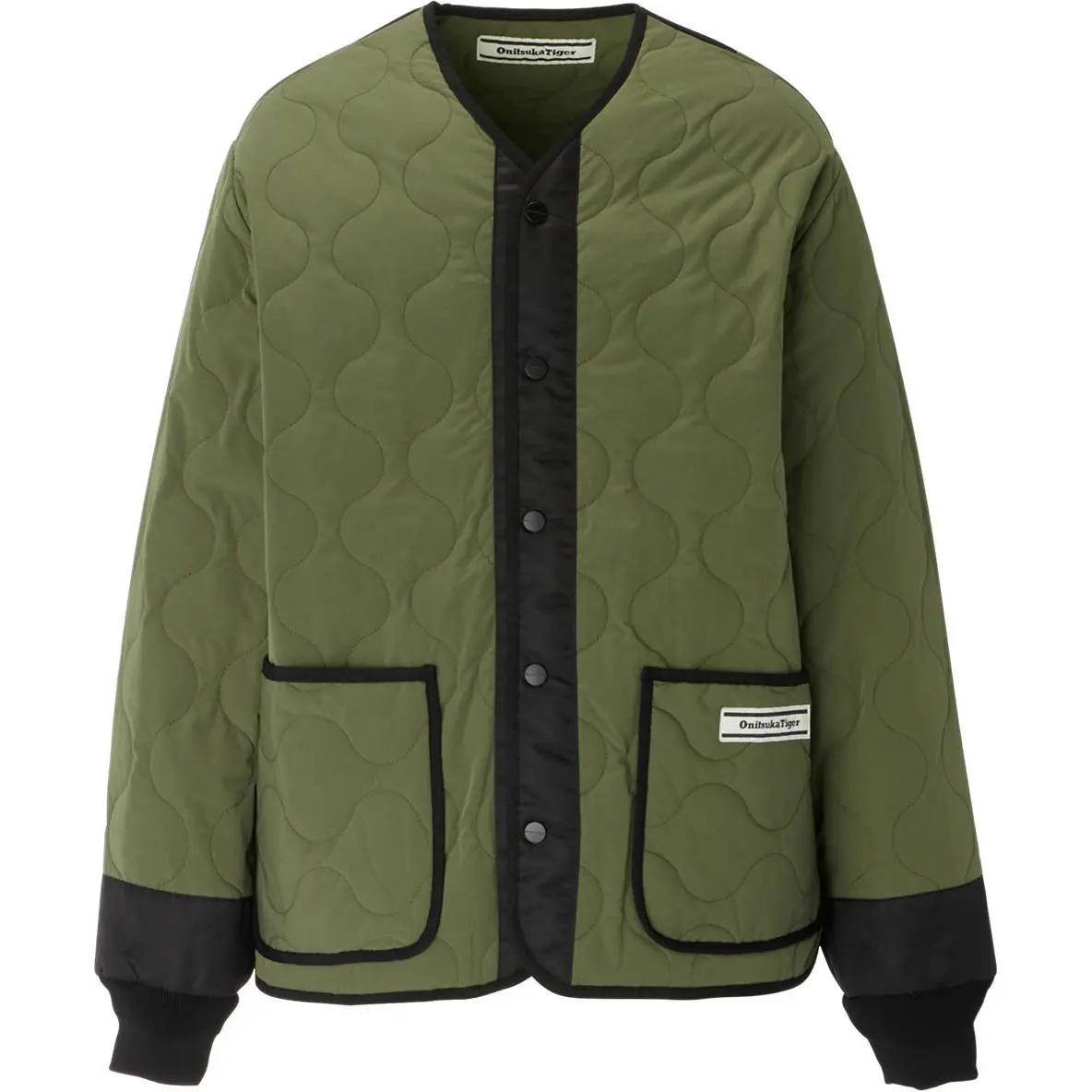 Onitsuka Tiger QUILTED Jacket Unisex Army Green