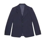 GUCCI Ophidia Gg Jacquard Long-Sleeved Blazer