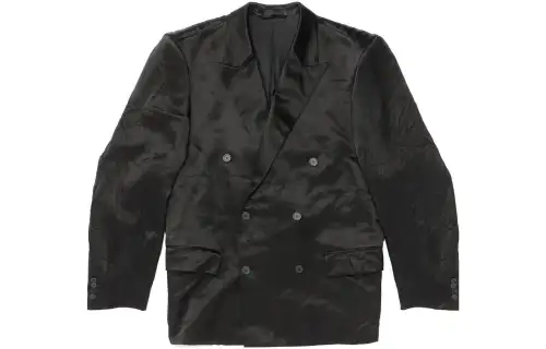 Balenciaga Jackets Unisex Black Moderate
