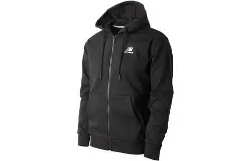 New Balance Jackets Men's Black Hooded Moderate Other