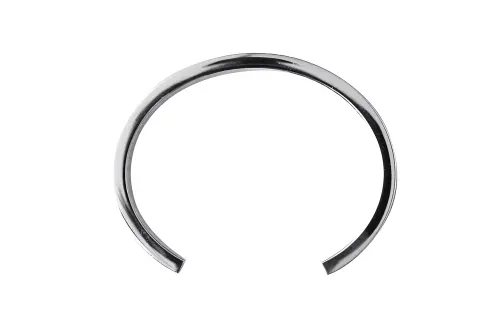Burberry Silver Bangles Unisex Silver
